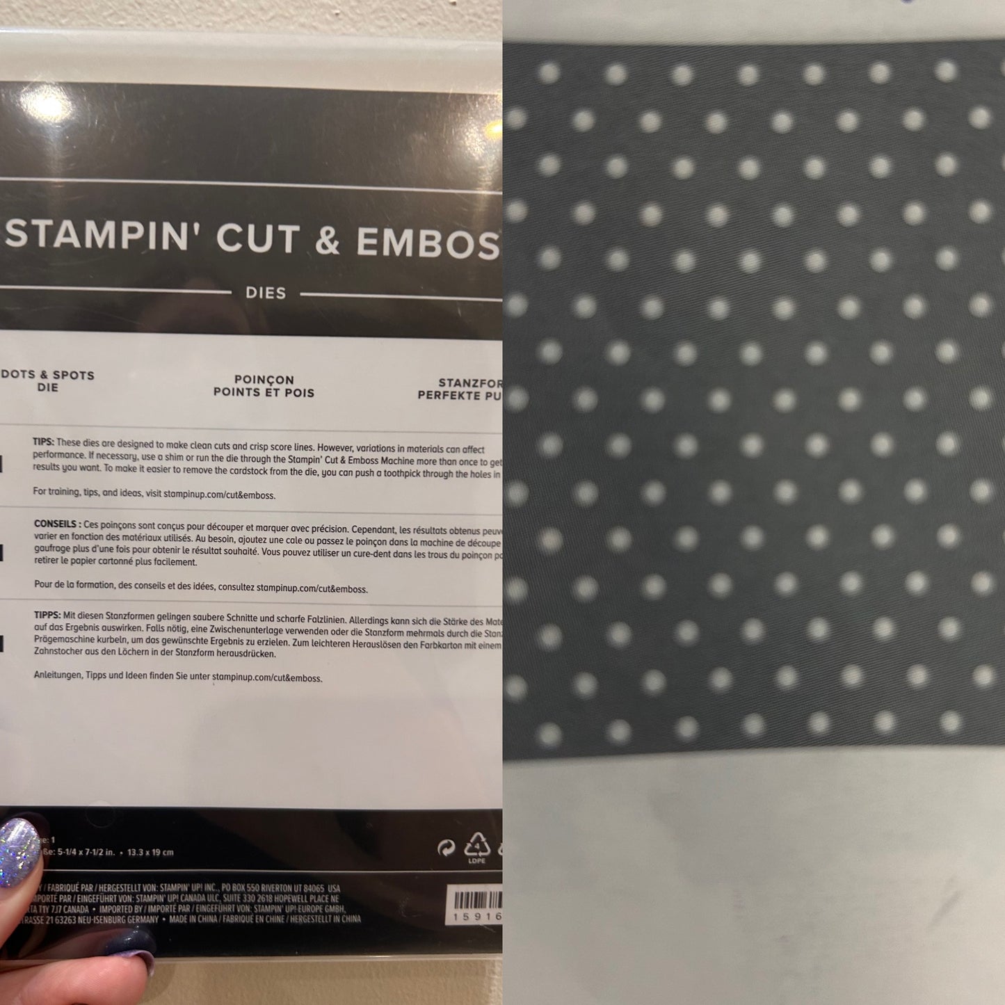 Stampin' Up! Dies - Dots & Spots - New