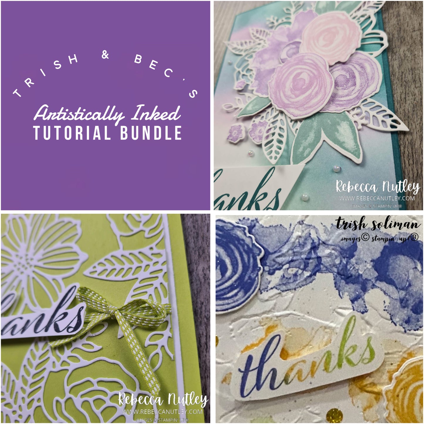 Craft This Way - Artistically Inked - PDF Tutorial Bundle