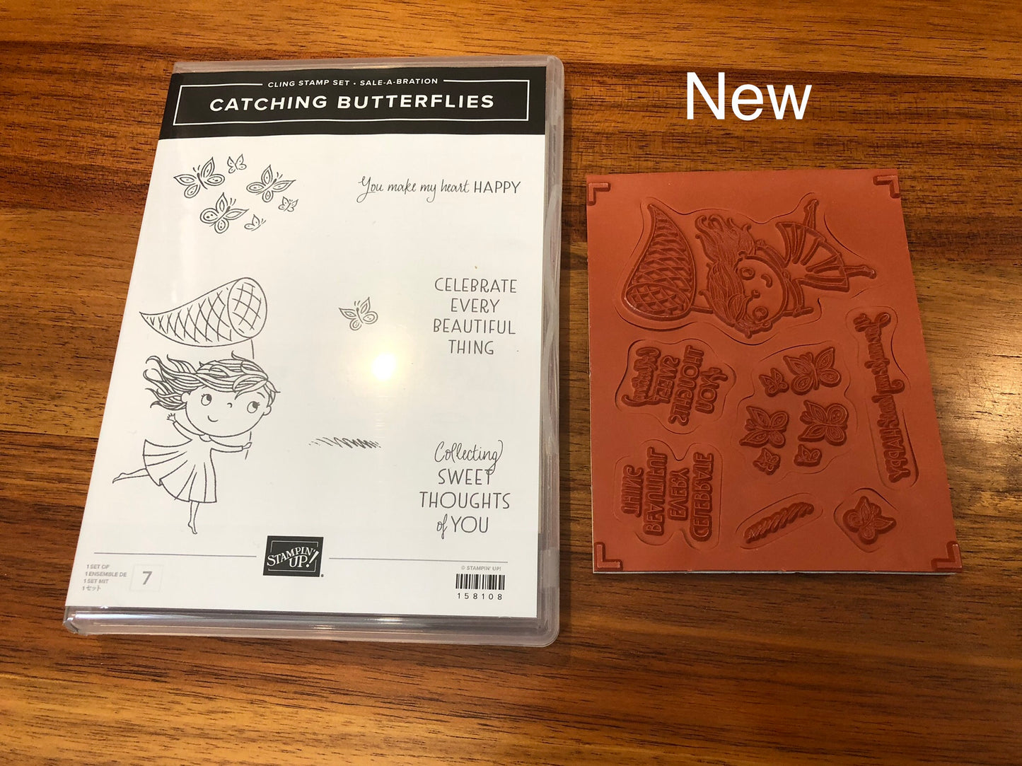 Stampin' Up! Stamp - Catching Butterflies - New