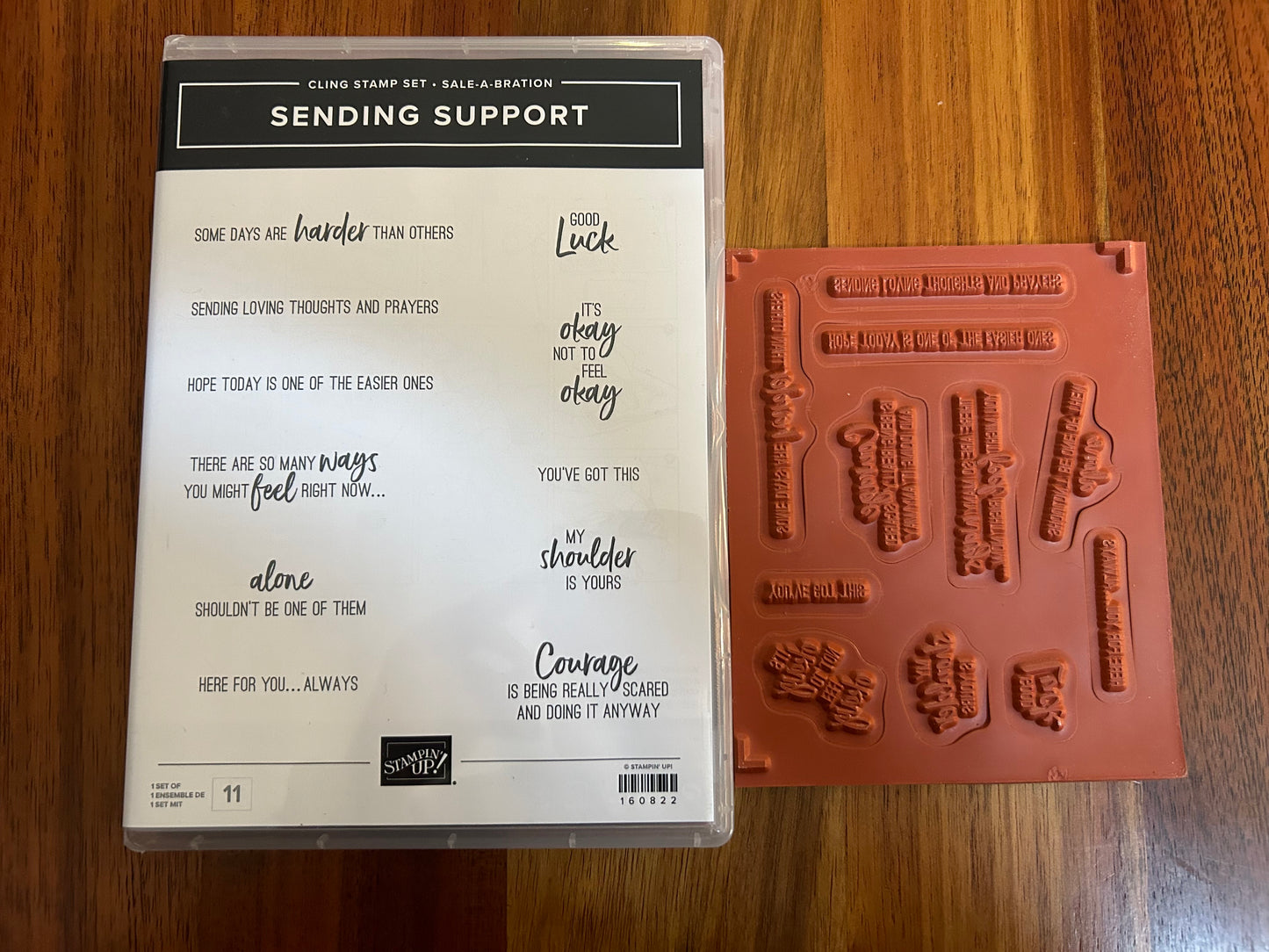 Stampin' Up! Stamp - Sending Support - New