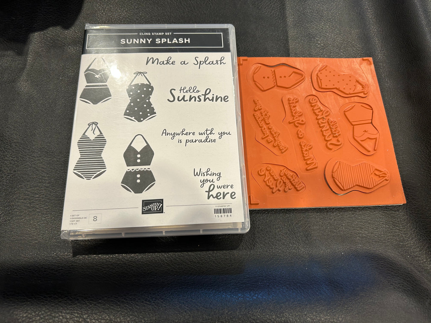Stampin' Up! Stamp - Sunny Splash - Lightly Used