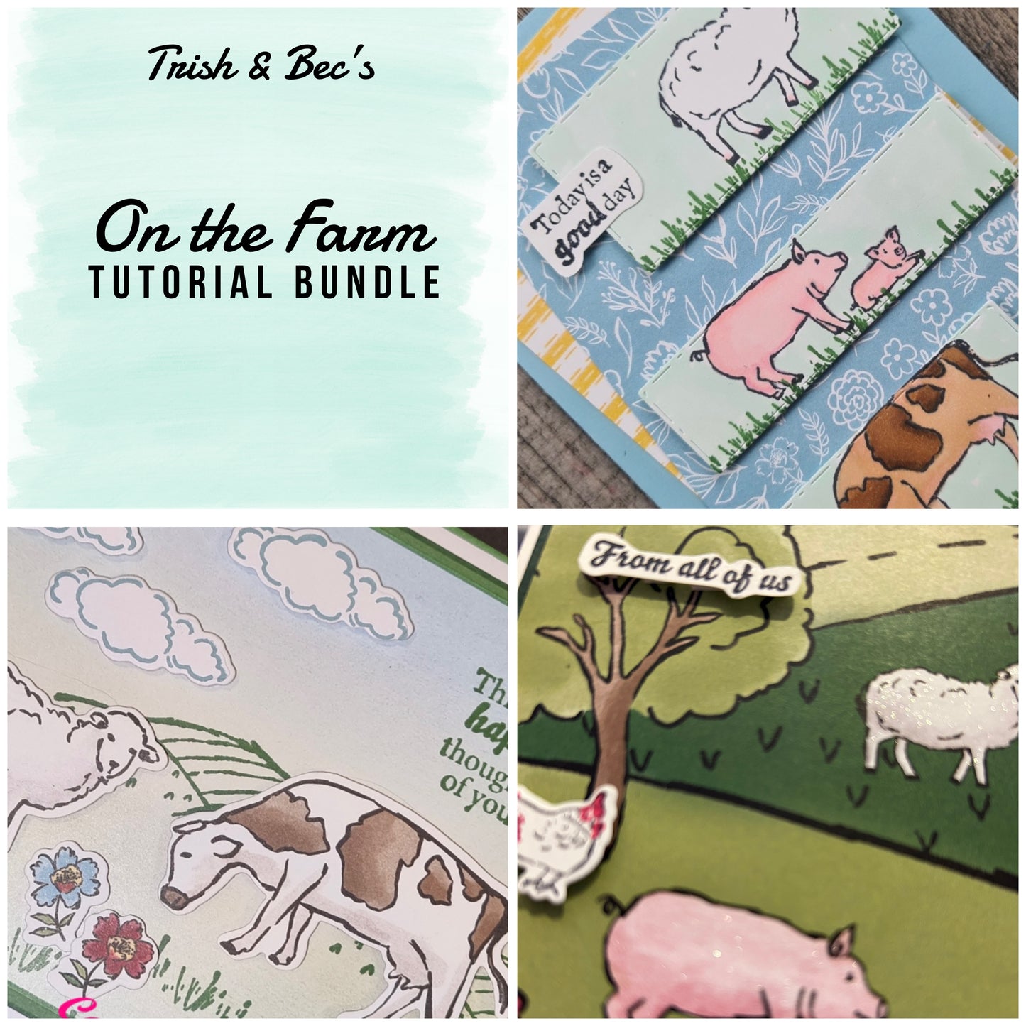 Craft This Way - On the Farm - PDF & Video Tutorial Bundle