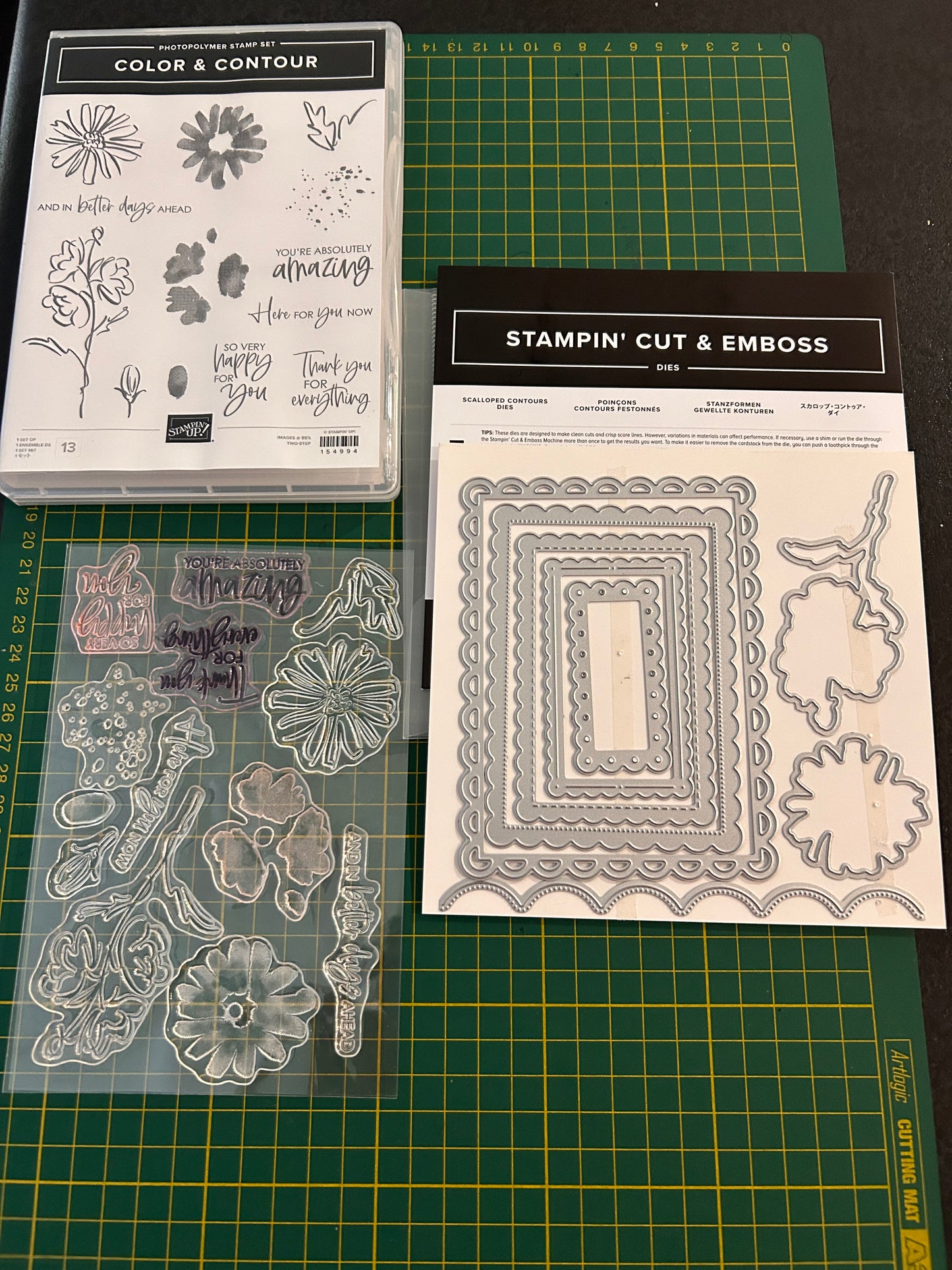 Stampin' Up! Bundle - Color & Contour - Lightly Used