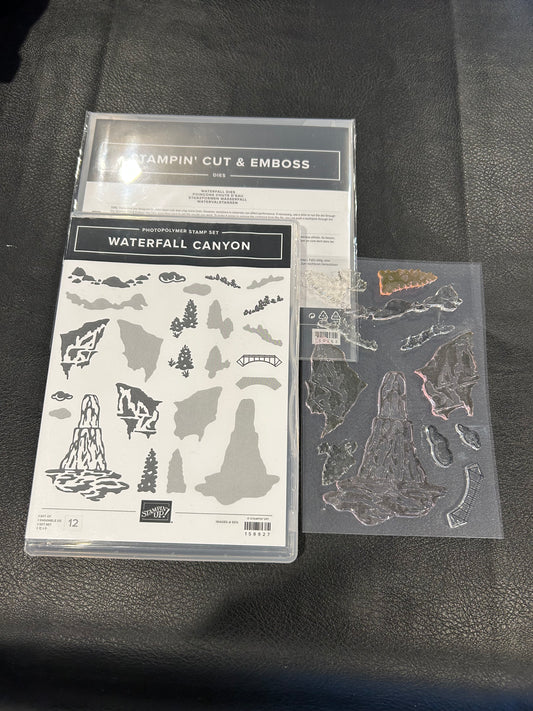 Stampin' Up! Bundle - Waterfall Canyon - As New