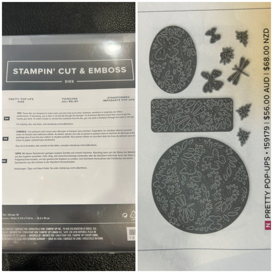 Stampin' Up! Dies - Pretty Pop-Ups - New