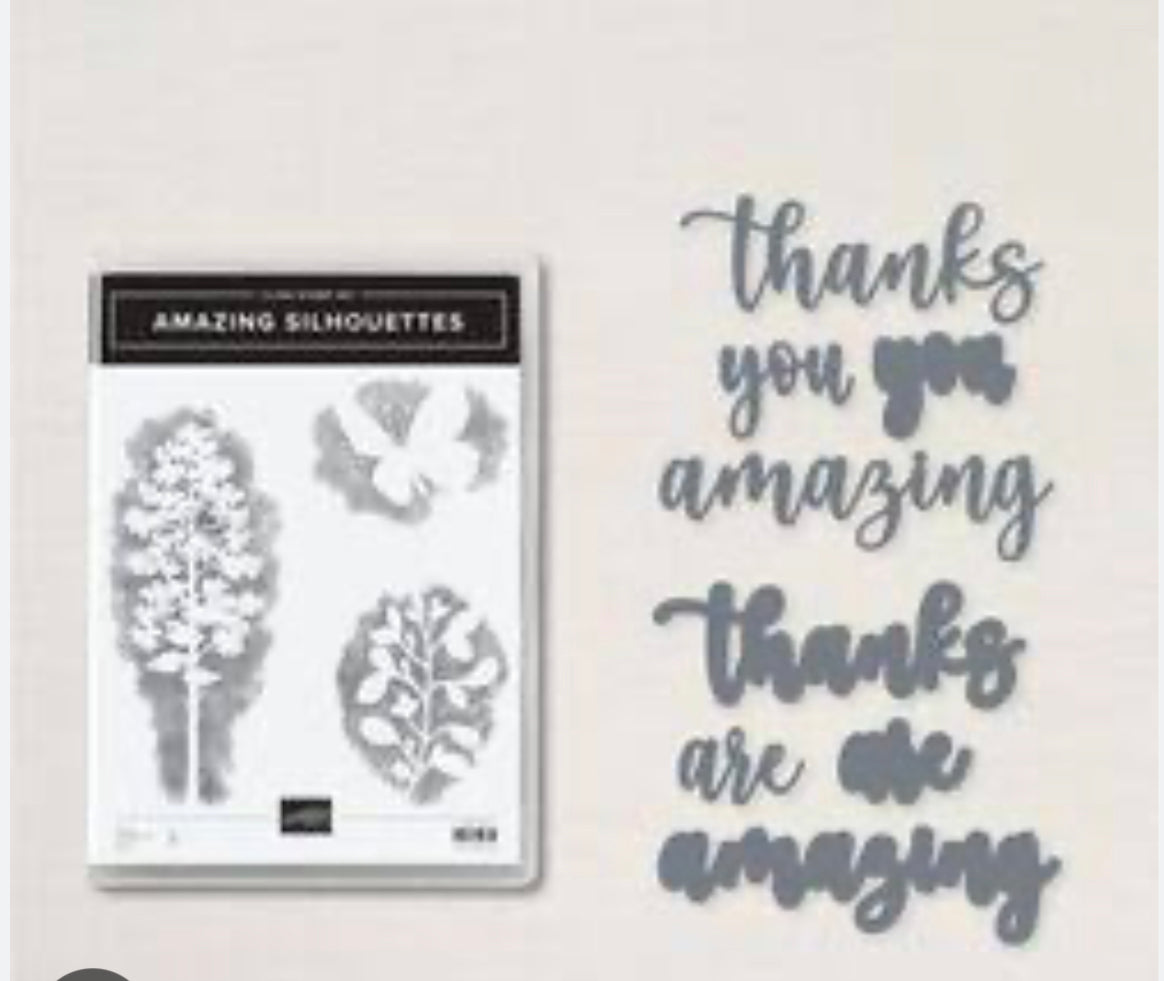 Stampin' Up! Bundle - Amazing Silhouettes - New