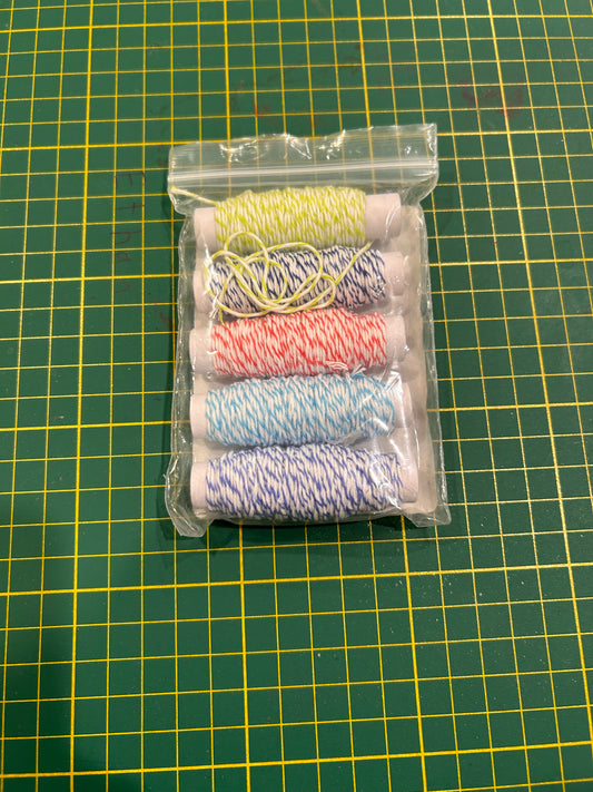 Stampin' Up! Ribbon - 2022-2024 In Color Baker's Twine - Partially Used