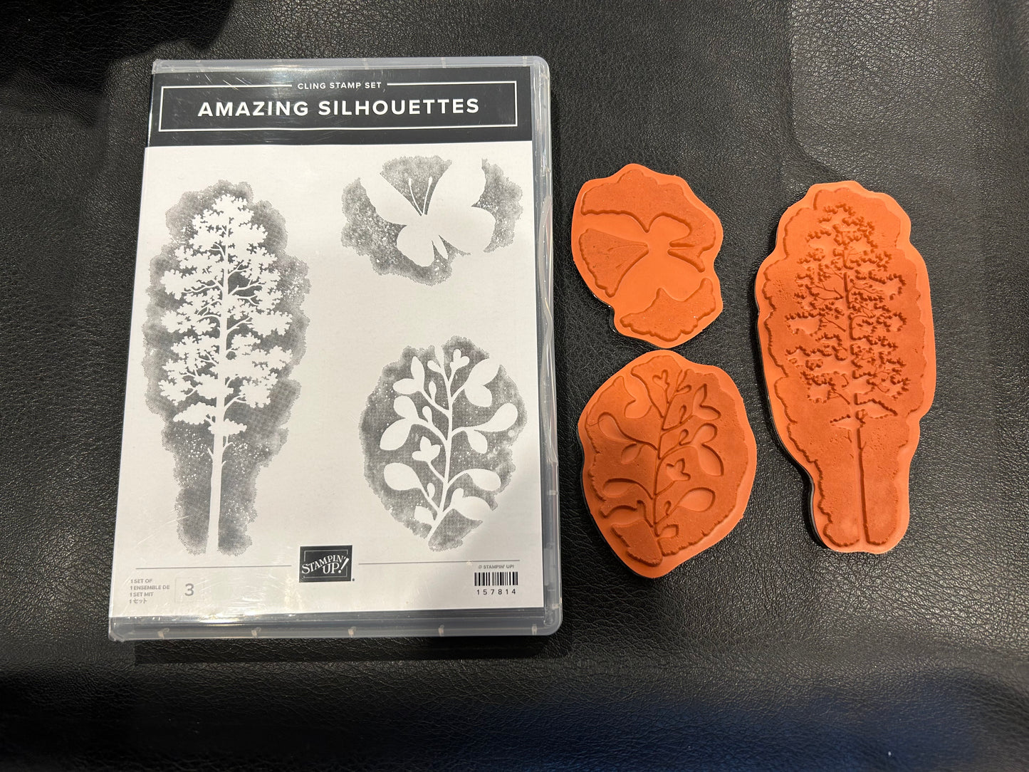 Stampin' Up! Stamp - Amazing Silhouettes - Lightly Used