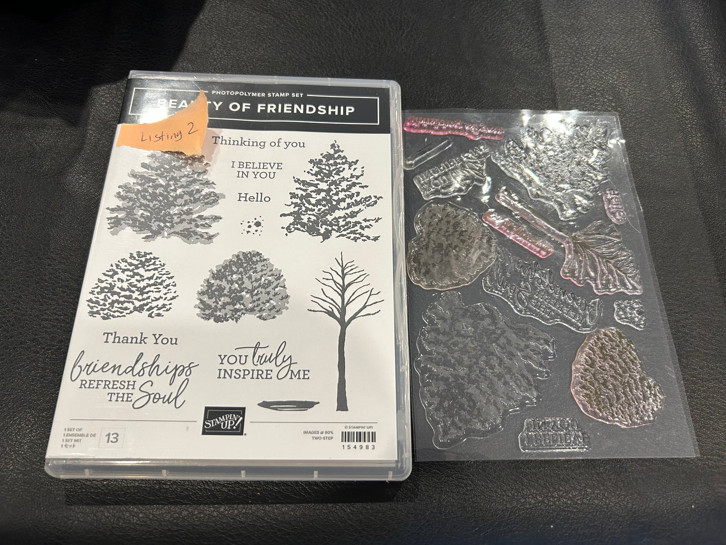 Stampin' Up! Stamp - Beauty of Friendship - Lightly Used