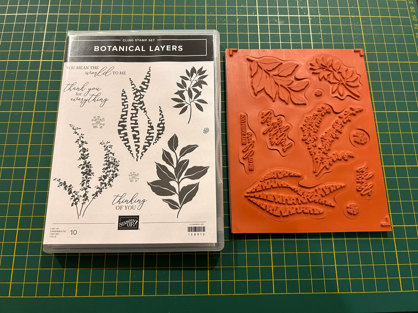 Stampin' Up! Stamp - Botanical Layers - New