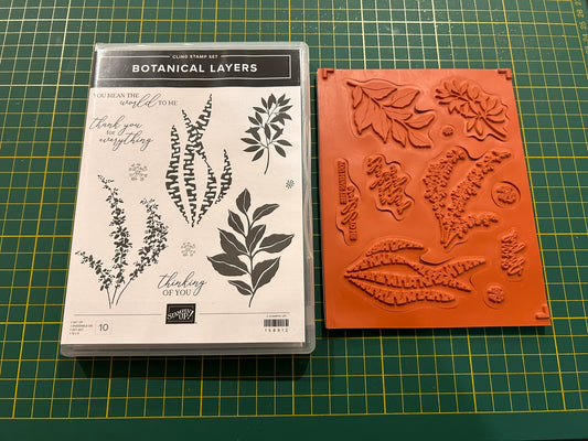 Stampin' Up! Stamp - Botanical Layers - New