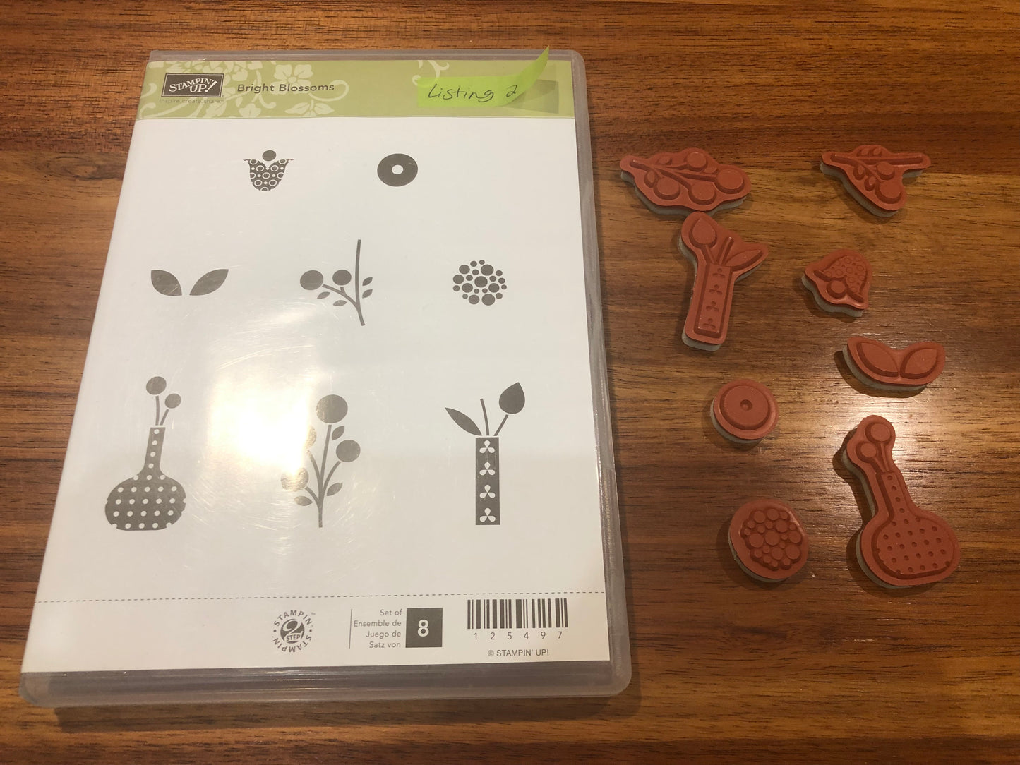 Stampin' Up! Stamp - Bright Blossoms - Preloved