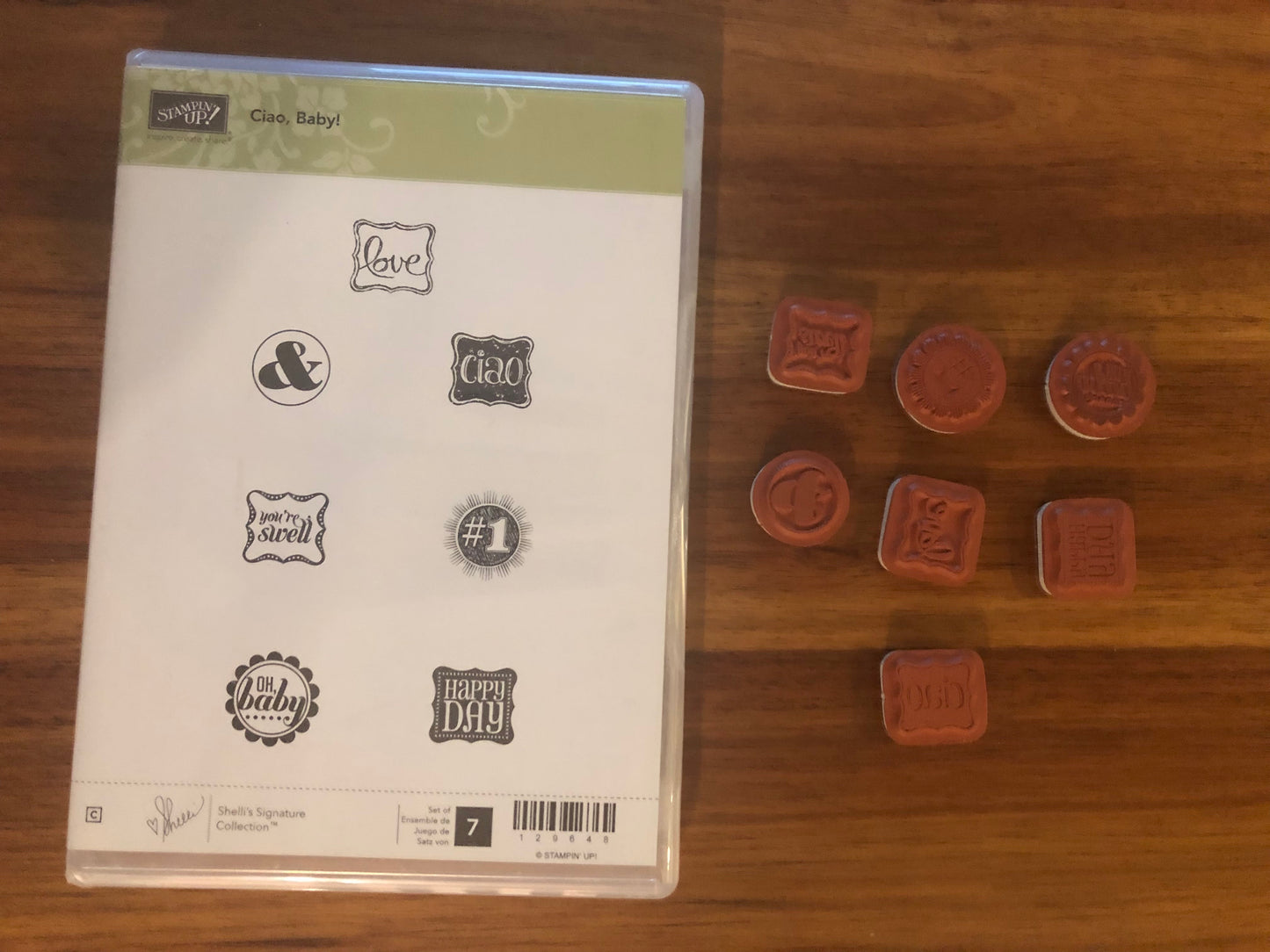 Stampin' Up! Stamp - Ciao, Baby - Preloved