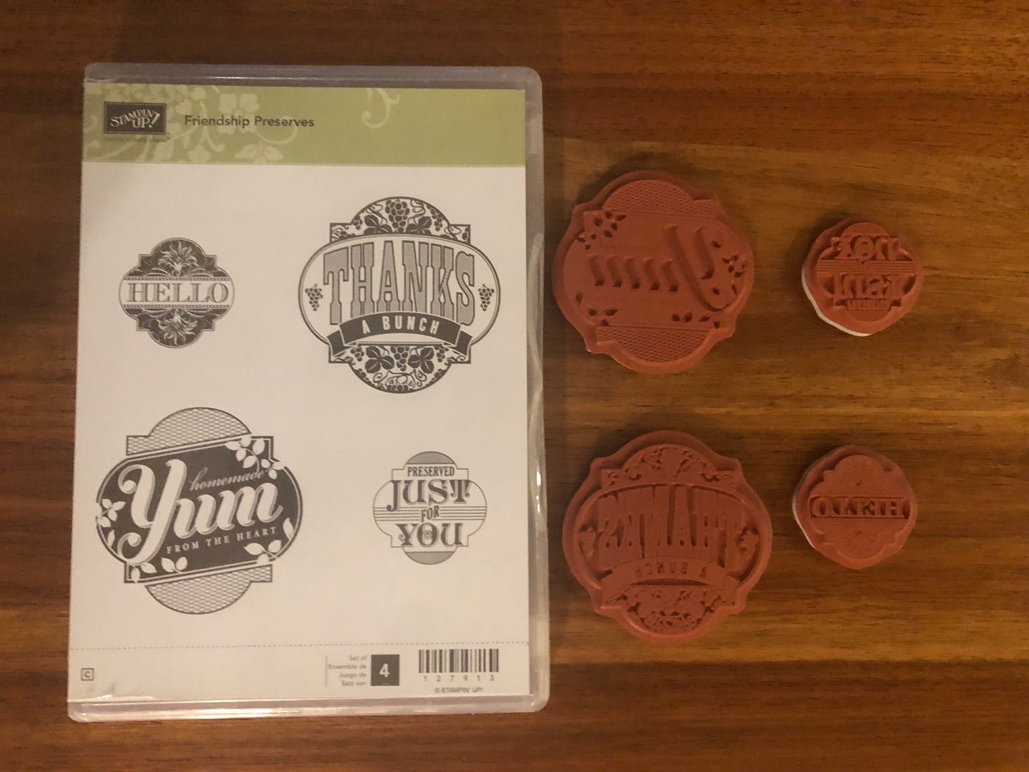 Stampin' Up! Stamp - Friendship Preserves - Preloved