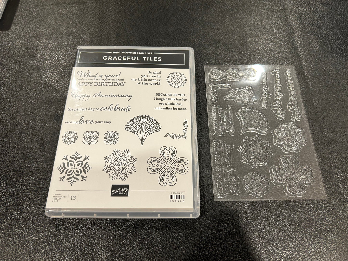 Stampin' Up! Stamp - Graceful Tiles - New