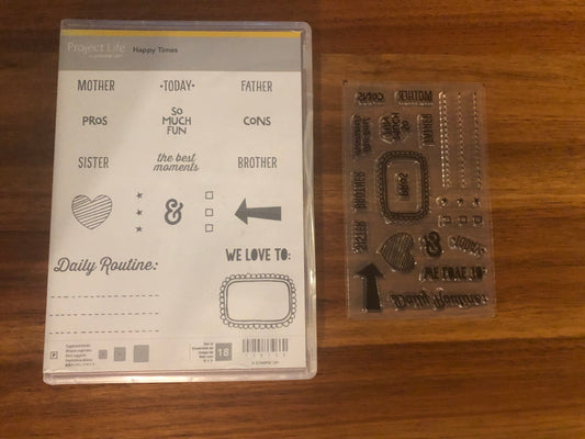 Stampin' Up! Stamp - Happy Times - New