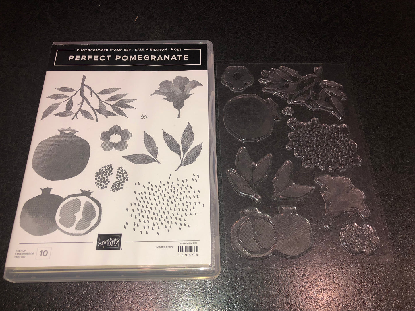 Stampin' Up! Stamp - Perfect Pomegranate - New