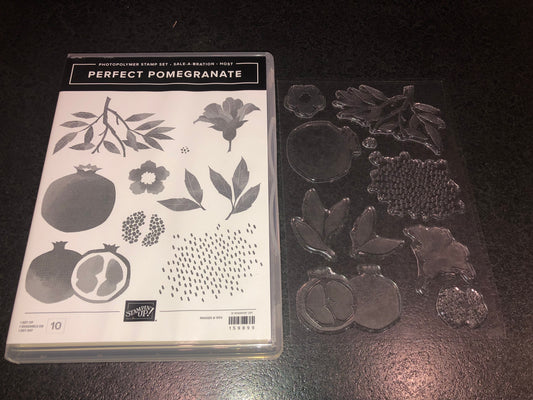 Stampin' Up! Stamp - Perfect Pomegranate - New
