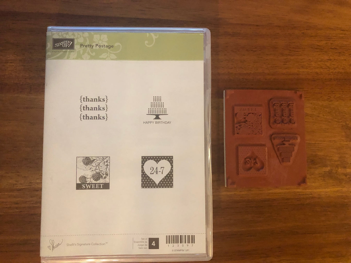 Stampin' Up! Stamp - Pretty Postage - Preloved