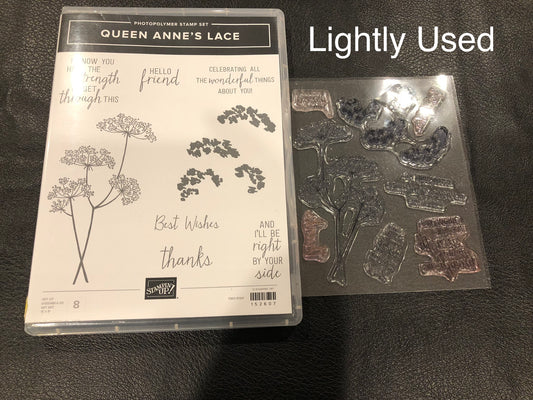 Stampin' Up! Stamp - Queen Anne's Lace - Lightly Used