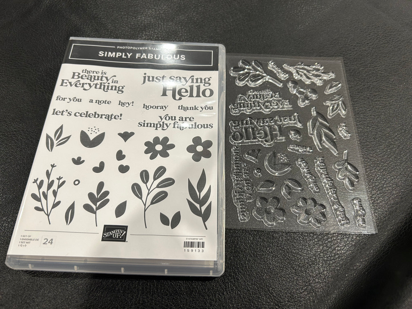 Stampin' Up! Stamp - Simply Fabulous - New