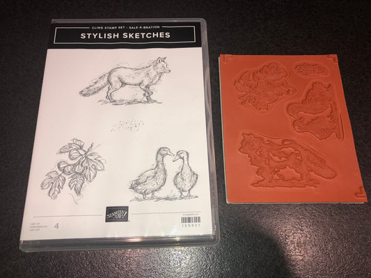 Stampin' Up! Stamp - Stylish Sketches - New