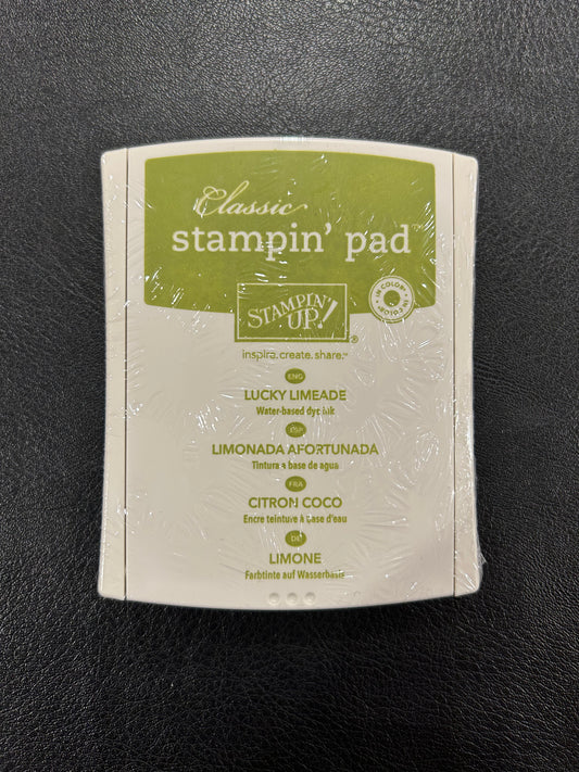 Stampin' Up! Colour - Classic Ink Pad - Lucky Limeade - New